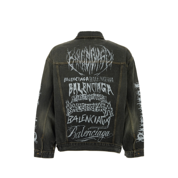 Denim Jacket with Logo