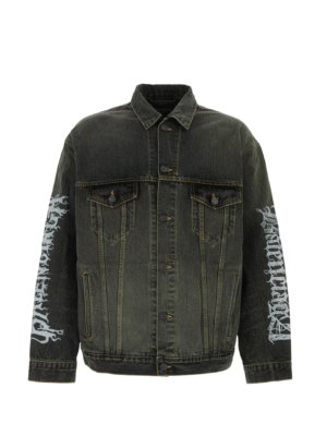 Denim Jacket with Logo