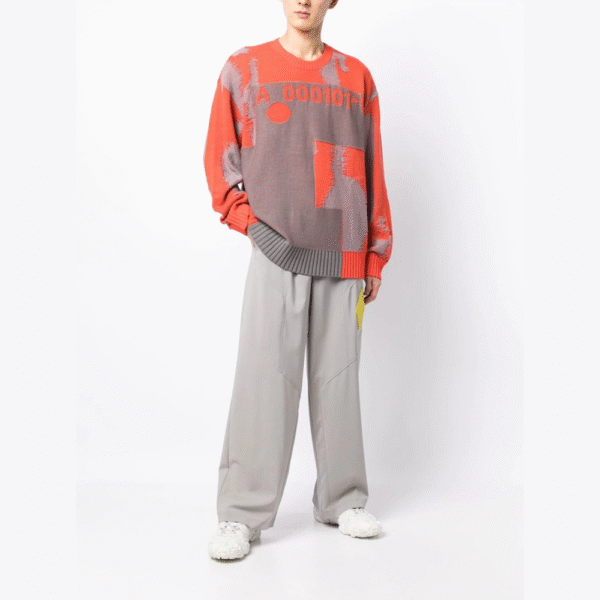 Exposure Print Crew Neck Sweatshirt