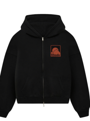 Moonlight Badge Zip Up Hoodie