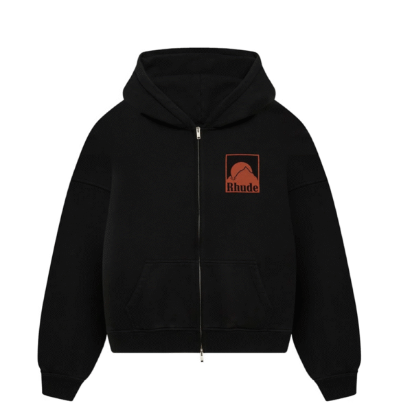 Moonlight Badge Zip Up Hoodie