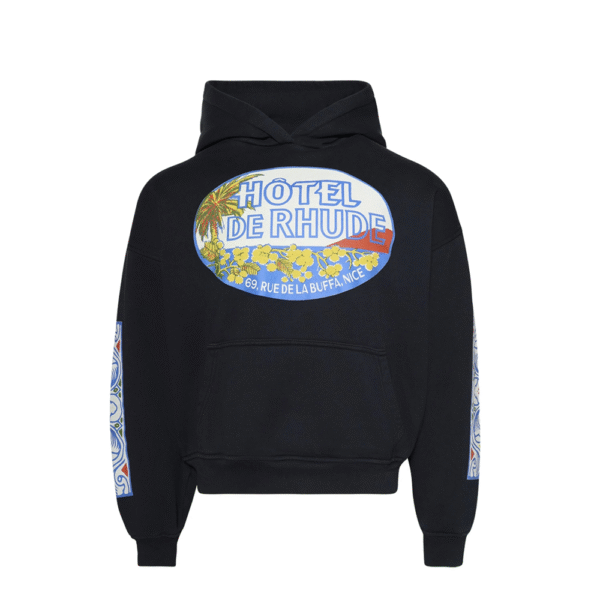 Rhude Hotel Graphic Print Hoodie