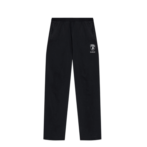 Sports pants with logo from collaboration with Automobili lamborghini