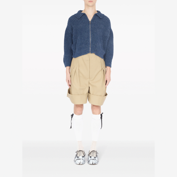 cardigan with zipper