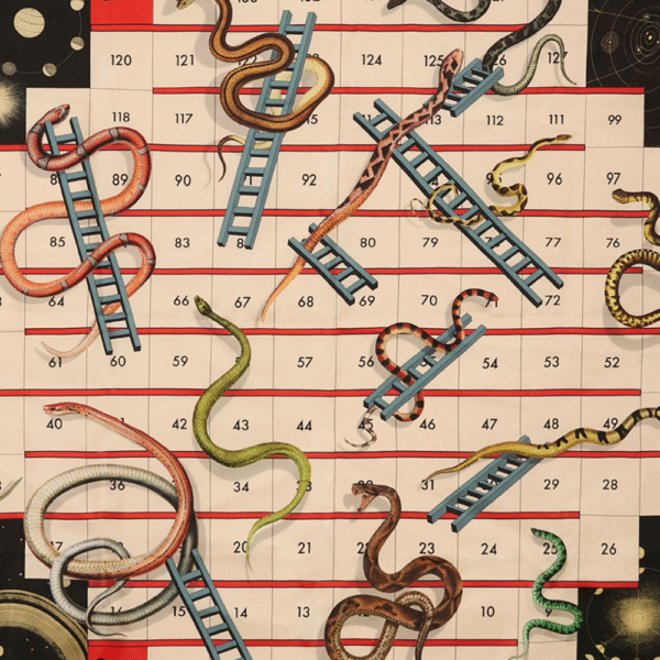 scarf with Lunar New Year print